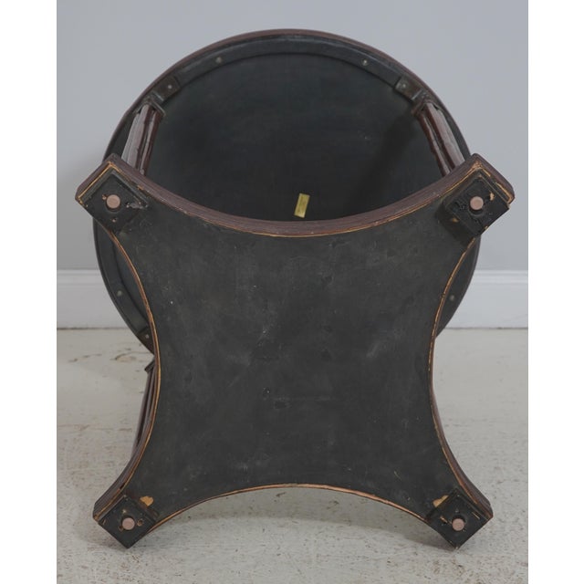 Maitland Smith Neoclassical Round Bronze Surface Table For Sale - Image 12 of 13