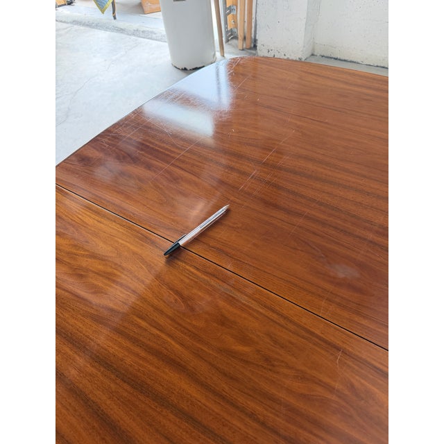 Mid Century Modern Danish Rosewood Dining Table by Rasmus, Made in Denmark For Sale - Image 16 of 18