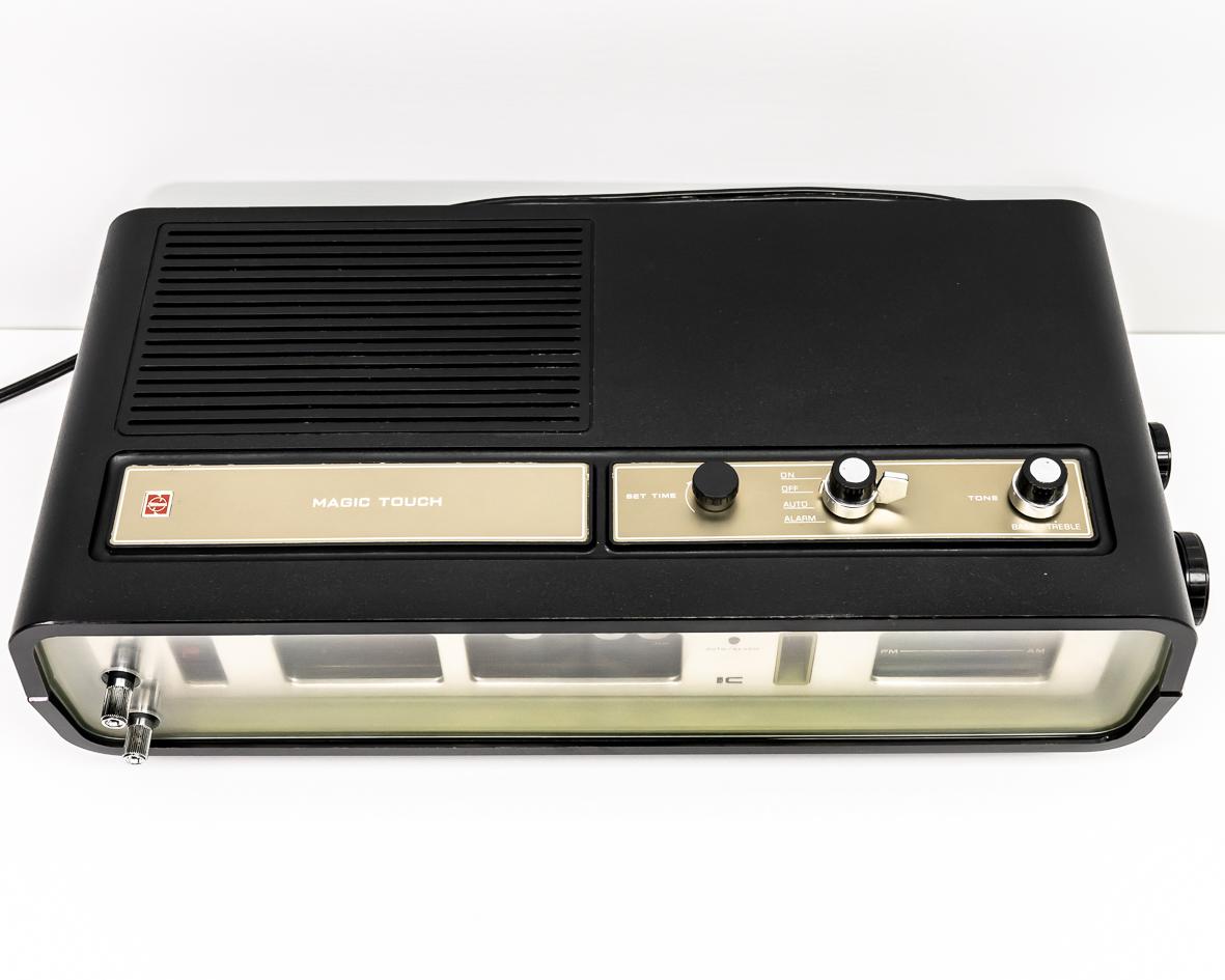 National Panasonic Rc 707b Alarm Radio Flip Clock, 1972 | Chairish