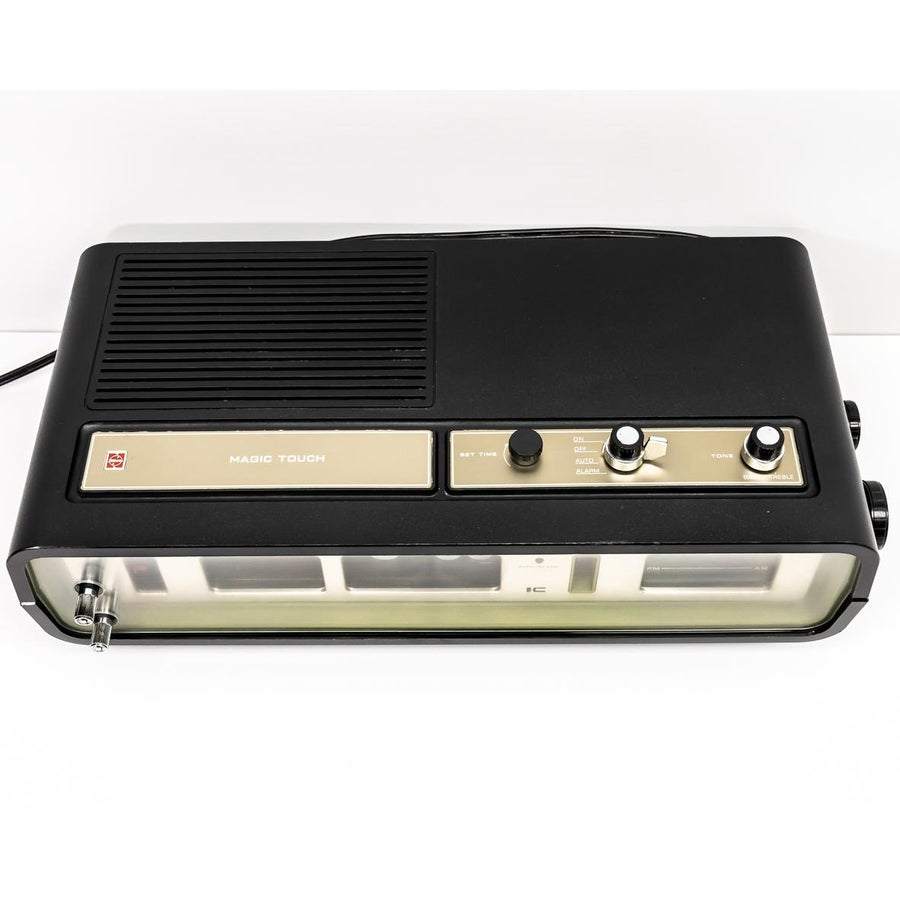 National Panasonic Rc 707b Alarm Radio Flip Clock, 1972 | Chairish