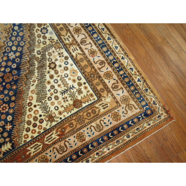 Asian Antique Vintage Large Gallery Size Khotan Rug - 7'2" x 14' For Sale - Image 3 of 7