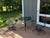 Restored Vintage 1960s Wire Patio Set Attributed to Homecrest - 3 Pieces For Sale - Image 11 of 12