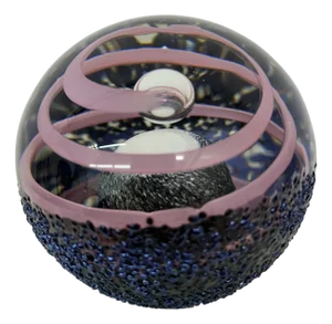 Moon Landing Paperweight by Monica Backström for Kosta Boda, 1980s