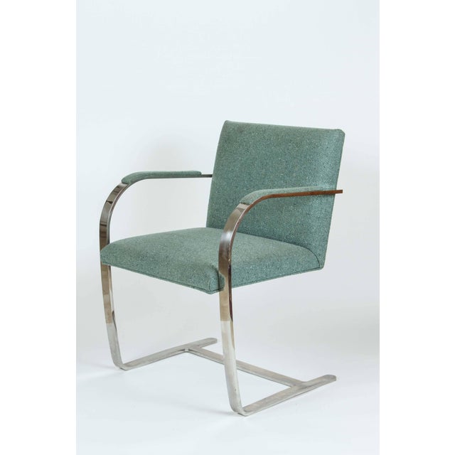 Vintage Mid Century Mies Van Der Rohe Brno for Knoll Chair- a Pair For Sale - Image 9 of 10