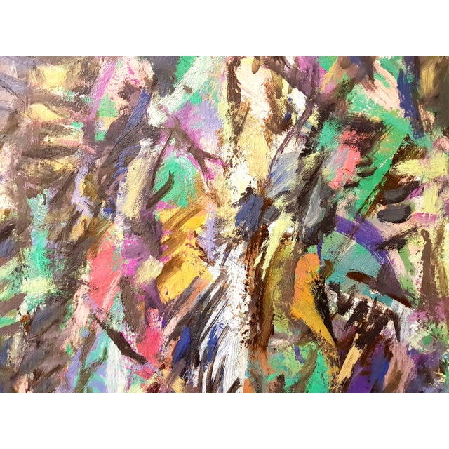 David Lan Bar - Composition - 1978 - Oil on canvas 1978 For Sale - Image 7 of 9