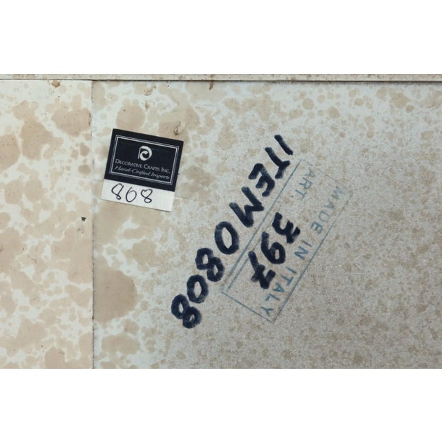 Decorative Crafts Venetian Paint Decorated Commode For Sale - Image 9 of 9