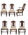 Bernhardt Vintage 1930s Bernhardt Jacobean Dining Table & 6 Chairs, Original, Professionally Reupholstered - Set of 7 For Sale - Image 4 of 18