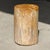 Small Side Table in Orange Petrified Wood, 1980s For Sale - Image 16 of 18