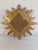 1960-70s Vintage French Style Gold Gilded Sunburst Wall Mirror For Sale - Image 11 of 12