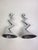 1980s Zig Zag Candlesticks by Matthew Hilton for SCP England, 1980s, Set of 2 For Sale - Image 5 of 15