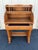 1980s Winners Only Petite Oak Roll Top Secretary Desk For Sale - Image 10 of 12