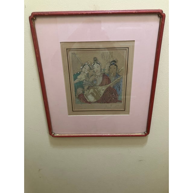 Asian Elyse Ashe Lord Colored Etching For Sale - Image 3 of 6