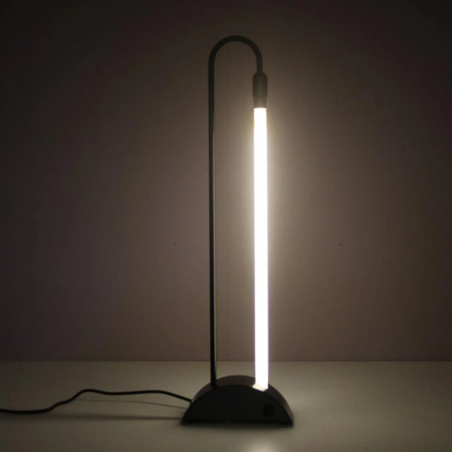 Black Flexion Table Lamp by Cees Kranen for Indoor, Netherlands, 1980s For Sale - Image 8 of 13