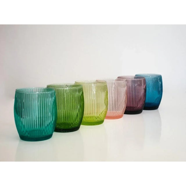 Modern Drinking Glasses by La Vetreria, Set of 6 For Sale - Image 6 of 18