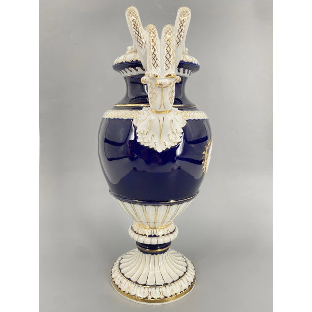 Vase by Ernst August Leuteritz for Meissen Porcelain, 1860 For Sale - Image 3 of 14