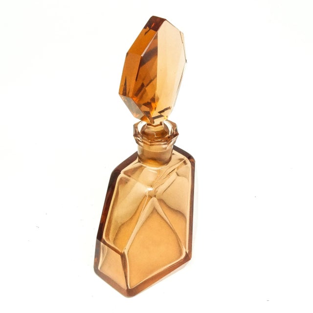 Beige Art Deco Carafe from Moser, Czechoslovakia, 1930s For Sale - Image 8 of 12