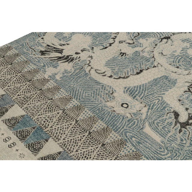 Rug & Kilim Rug & Kilim’s Lucky Waters Rug, 6x9 For Sale - Image 4 of 7