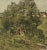 César Alphonse Bolle, House Seen from Above, Oil on Canvas For Sale - Image 8 of 8