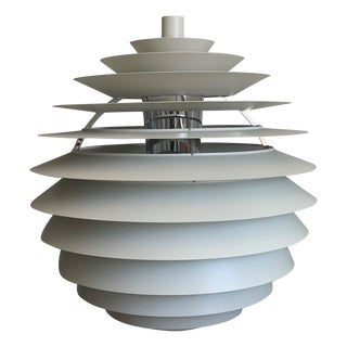 1957 Louis Poulsen Snowball Pendant Light For Sale