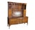 English Antique Georgian Period English Oak Welsh Dresser Pewter Cupboard Buffet Hutch For Sale - Image 3 of 18
