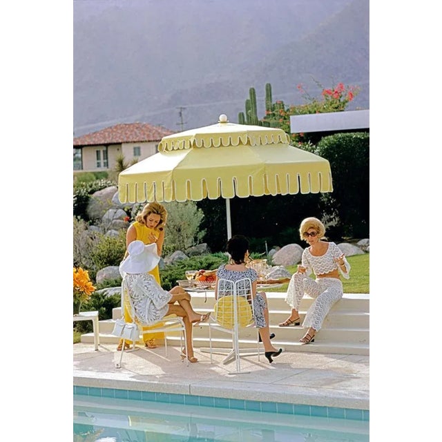 Palm Springs Life 1970 by Slim Aarons Slim Aarons Limited Estate Edition Nelda Linsk (left, in yellow), wife of art dealer...
