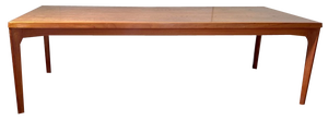 Mid-Century Modern Danish Teak Coffee Table by Henning Kjærnulf for Vejle Mobelfabrik
