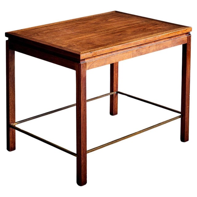 Walnut Side Table by Edward Wormley for Dunbar, Usa, 1960s For Sale - Image 10 of 10