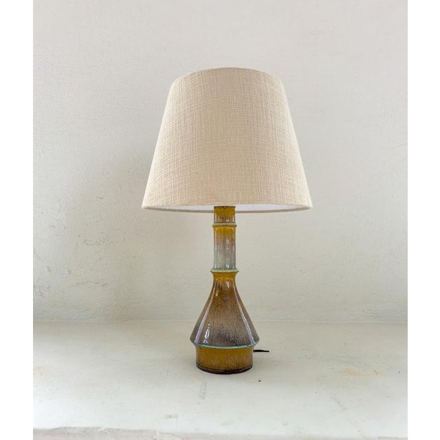 Ceramic Mid-Century Modern Table Lamp by Carl Harry Stålhane for Rörstrand, 1950s For Sale - Image 7 of 16