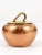Copper Austrian Copper and Brass Milk Creamer and Sugar Bowl with Lid, 1950s, Set of 2 For Sale - Image 8 of 9