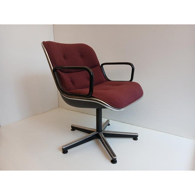 Black Executive Chair by Charles Pollock for Knoll Inc. For Sale - Image 8 of 8