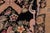 Textile Botainical Bakhtair Pak-Persian Black/Black Wool Rug - 9'2'' X 12'2'' For Sale - Image 7 of 9