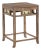 Vintage Indian Teakwood and Tile Side Table For Sale