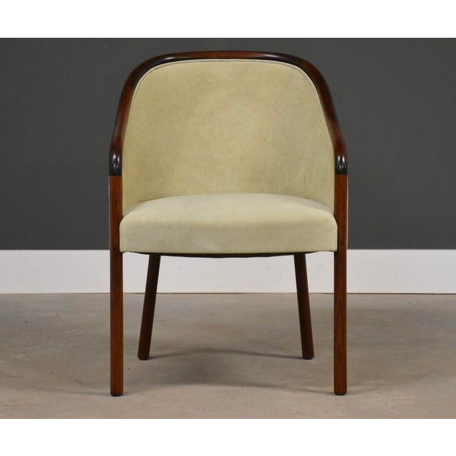 1970s 1970s Ward Bennett for Brickel Associates Banker Chair For Sale - Image 5 of 9