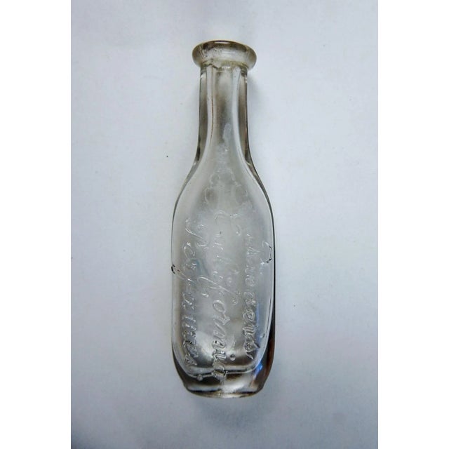 Rieger's California Perfumes, circa 1900 bottle. Mold blown, hand applied lip, embossed lettering. Very good condition, no...