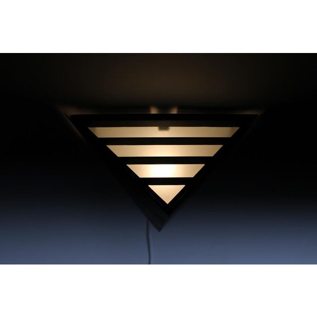 Postmodern Metal Black Kite Sconces from Massive Lighting, 1980, Set of 2 For Sale - Image 10 of 15