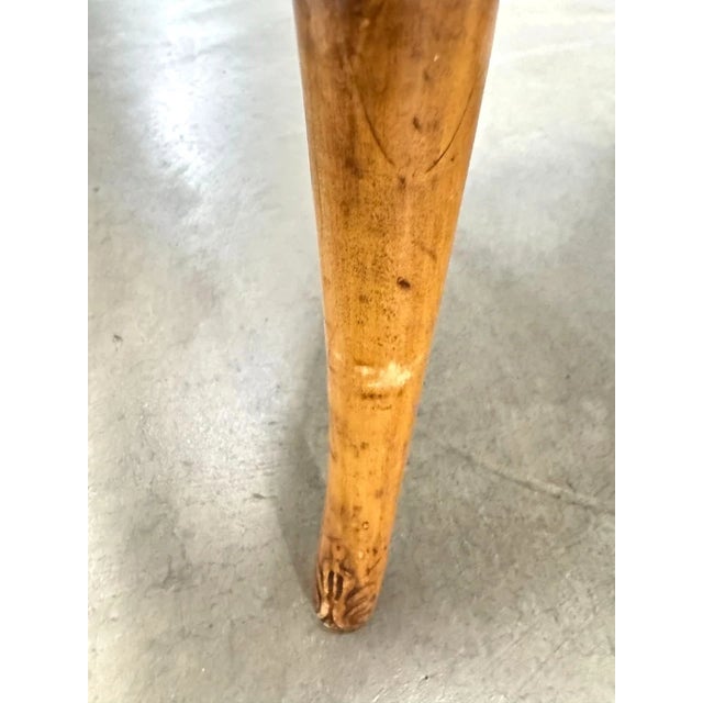 Late 20th Century Upholstered Accent Arm Chair For Sale - Image 14 of 14