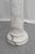 White Marble Pedestal Stand, 1980s For Sale - Image 4 of 5