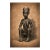 Atelier Aria Lumae Baule Seated Female Figure Master of Ascher African Tribal Sculpture Drawing Fine Art Gallery Board Print 16 X 24 For Sale