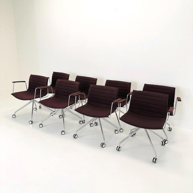 Mid-Century Catifa 46 Armchairs by Lievore Altherr Molina for Arper, Italy For Sale - Image 16 of 18