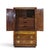 Bernhard Rohne for Mastercraft Mid Century Burlwood and Acid Etched Brass Armoire Dresser For Sale - Image 9 of 9