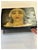 1920s 1920s Art Deco Original Portrait Painting on Box For Sale - Image 5 of 8