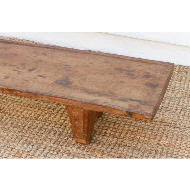 Long & Slim Antique Turtle Senufo Bed For Sale - Image 4 of 10