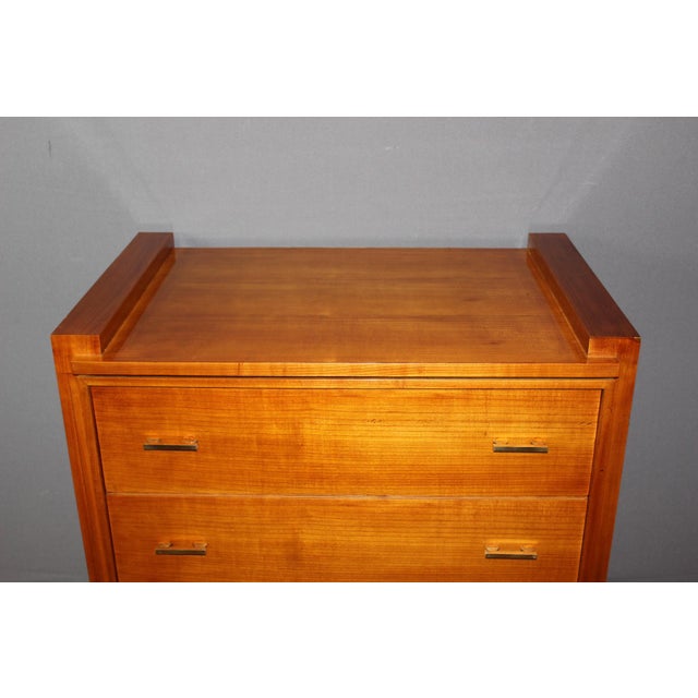 Vintage Commode in Cherry, 1970 For Sale - Image 4 of 13