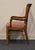 Wood Drexel Furniture Woodbriar Collection Rustic European Slat Back Dining Arm Chair For Sale - Image 7 of 9