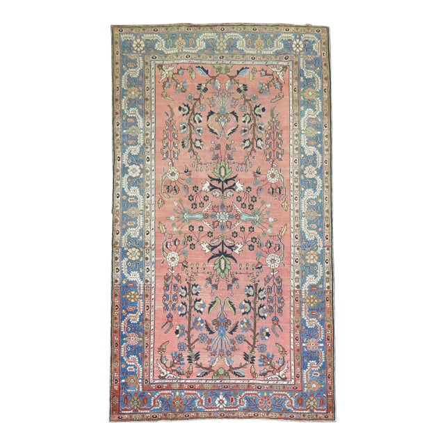 Stunning Floral Motif Persian Malayer Carpet, 20th Century For Sale