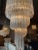 Plastic 1980s Vintage Lucite Spiral Chandelier For Sale - Image 7 of 8