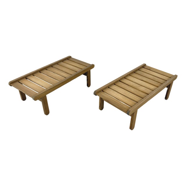 Bern Petersen Benches – A Pair For Sale