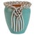 Vintage Turquoise Ceramic Vase by Alexandre De Wemmel, Belgium, 1950s For Sale - Image 11 of 11