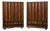Mid Century Modern Brutalist Dresser Pair by Tobago. Canada. For Sale