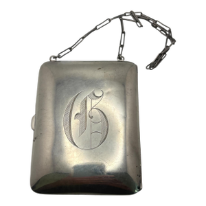 Antique Sterling Silver Compact/Coin Purse